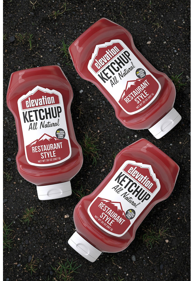 3-Pack Restaurant Style Ketchup