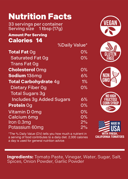 Restaurant Style Ketchup