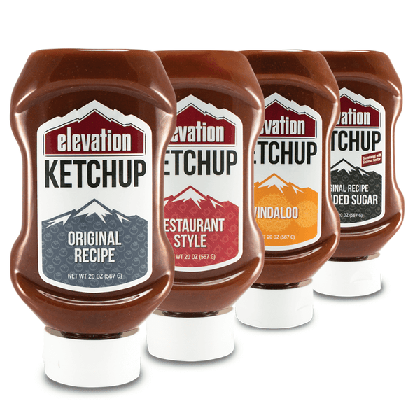 Variety Pack that includes Original Recipe, Vindaloo, Restaurant Style, and No Sugar Added 